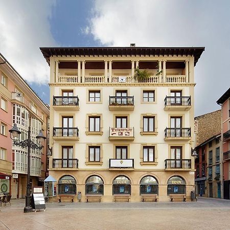 Musika Plaza Hotel Zarautz Bagian luar foto