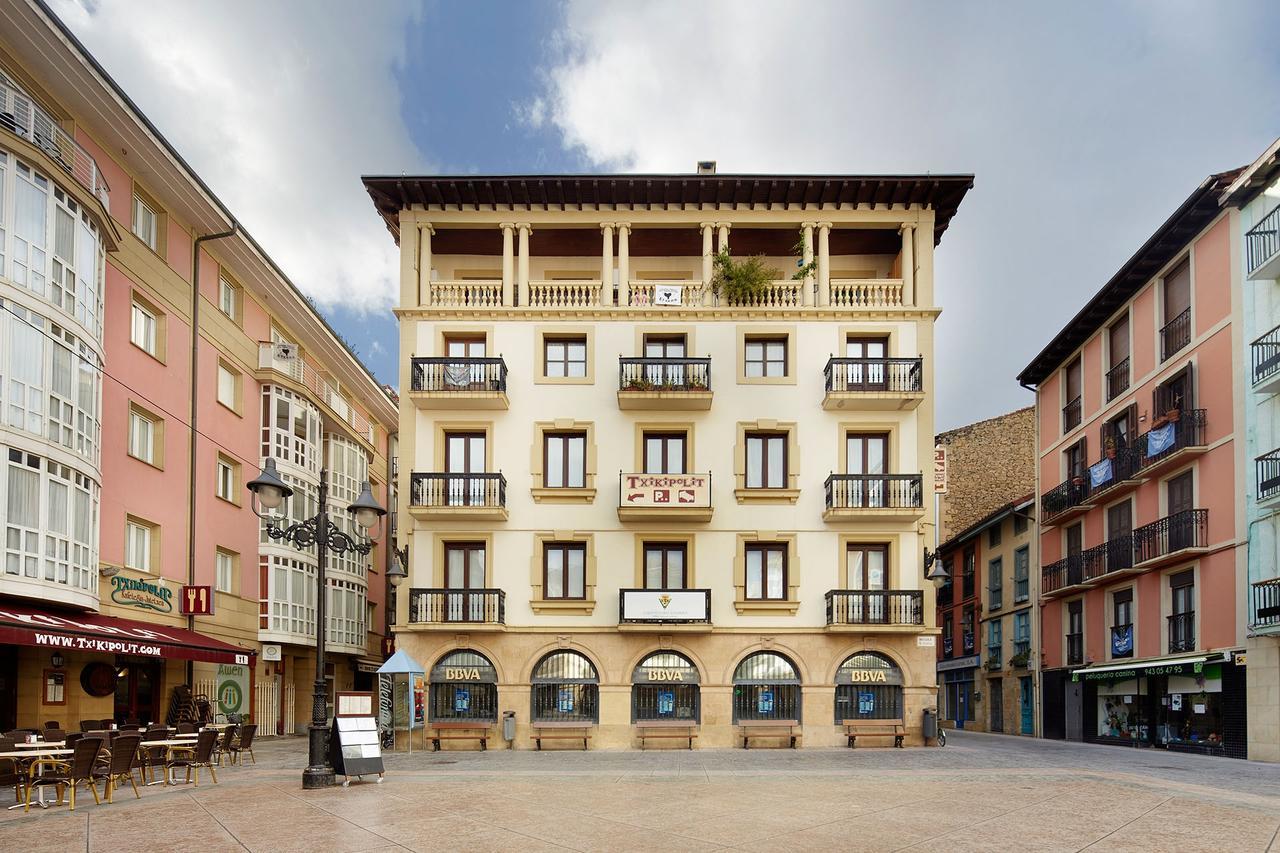 Musika Plaza Hotel Zarautz Bagian luar foto